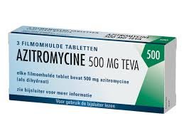 azitromycine 500mg – 3 tabs (tegen soa) rotterdam apotheek